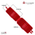 thumbnail image 3 of Válvula de compuerta TRADESAFE roja para válvulas de 2,54 cm a 6,35 cm, 3 of 9