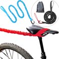 thumbnail image 2 of Bicicleta Tow Rope Niños de montaña Tike Traction Tracción Cordil Padre Infantil Ciclismo Correa reutilizable Al aire libre con bolsa de almacenamiento Negro Inevent OD020078-03B, 2 of 7