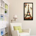 thumbnail image 4 of Empire Art Direct 'Eiffel Tower' Alex Zeng's dimensional collage,under glass & a black shadow box frame, 4 of 9