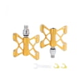 thumbnail image 1 of Greeniant Reemplazo de Pedal de bicicleta, componente de estribo de bicicleta, accesorio para bicicletas, componentes de bicicletas, reemplazo de Ciclismo Dorado, 1 of 6
