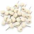 thumbnail image 1 of Rueda de pulido de algodón beige para herramientas rotativas para eliminar el óxido y la suciedad del sur, 1 of 5