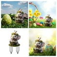 thumbnail image 4 of Clearance Under $5!Yyuenw Easter Decorations Outdoor Acrylic Easter Decorative Garden Stakes Happy Easter Yard Sign Spring Decor for Home Front Door Yard Outside Porch Lawn Sidewalk, 4 of 4
