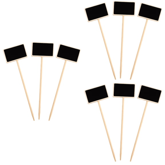WORGEOUS 30 PCS Mini Chalkboard Blackboard Message Board Home Decoration DIY Accessories