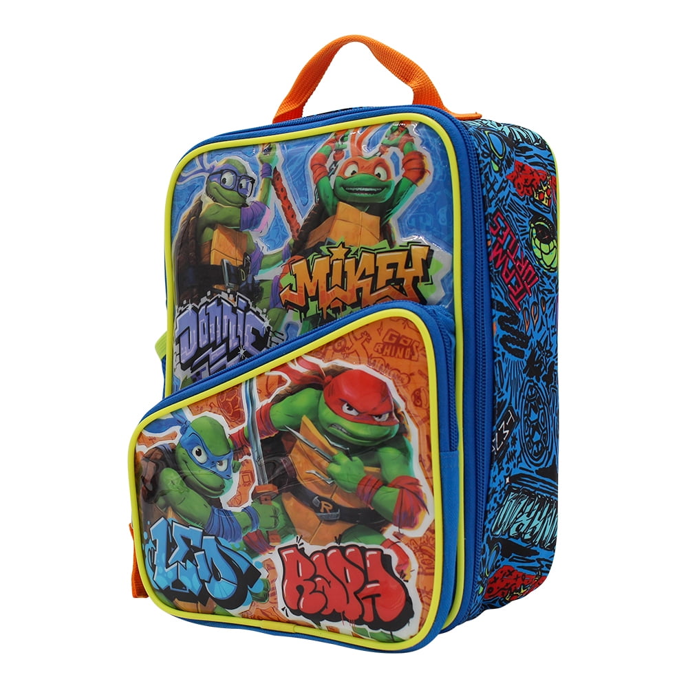 2 TMNT Teenage Mutant Ninja Turtles Gift Bags Raphael Leonardo Michel Don  10x13