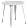 thumbnail image 1 of 30'' Round Black Metal Indoor-Outdoor Table, 1 of 8