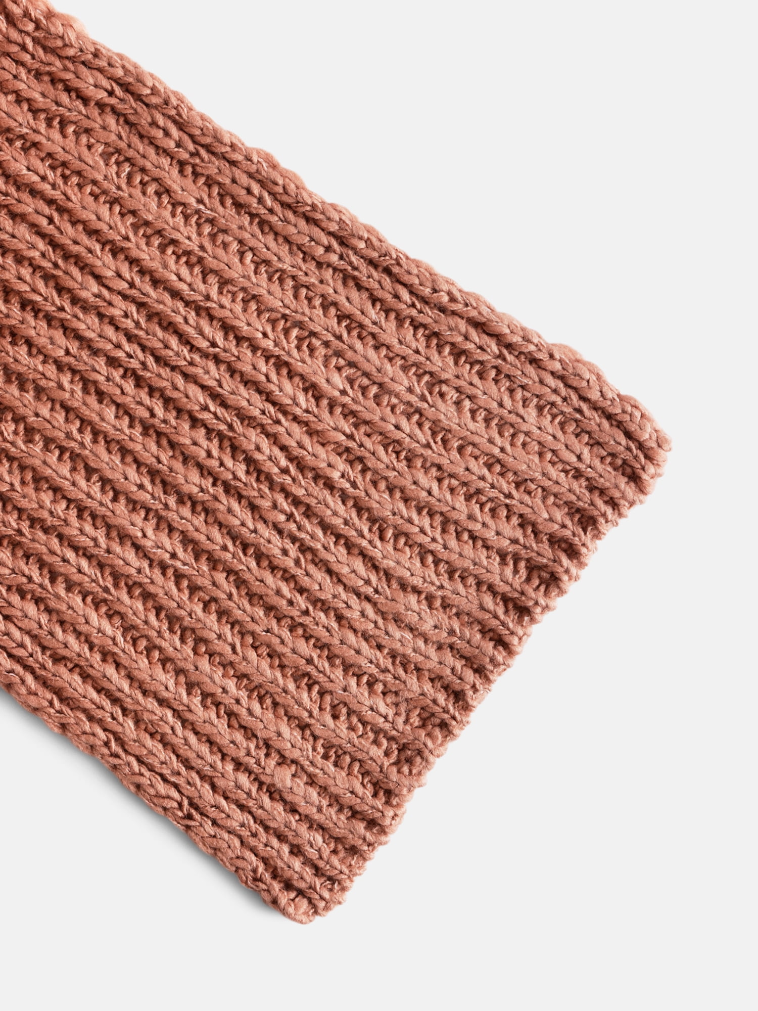 Scenario Women's Chunky Textured Scarf, Root Beer