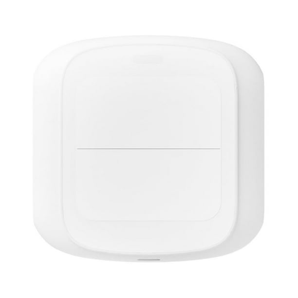 Advancent Interruptor inteligente blanco Tuya Zigbee, Control inalámbrico en la punta de los dedos, interruptor de fácil operación, botón Electrodomésticos Wifi
