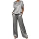 thumbnail image 1 of Sudadera con capucha para mujer, chándal de manga larga, pantalones de chándal a juego, conjunto de chándal de 2 piezas, 1 of 8