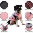 thumbnail image 2 of Lucoss Winter Dog Coat with integrated harness No Pull Cold Weather Waterproof Warm Fleece Back Zipper for Small & Medium Dog, 2 of 5