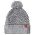 thumbnail image 2 of Haivin Warm Fleece Lined Knit Beanie Hat for Women Thick Double Layer Winter Cap Cozy Cold Weather, 2 of 4