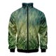 thumbnail image 3 of Chaqueta con estampado 3D de gotas de lluvia para hombre, abrigos de gran tamaño con personalidad moderna, chaquetas con cremallera Harajuku, ropa para niños, 3 of 5