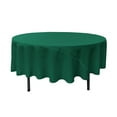 thumbnail image 2 of LA Linen TCpop90R-TealP43 Polyester Poplin Tablecloth, Teal - 90 in. Round, 2 of 2