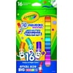 Crayola Black Original Bulk Markers – 12 Pack | Semi-Moist Oval Pan Watercolor Paint Refill