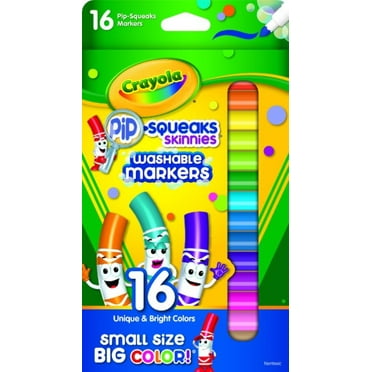 Crayola Pip-Squeaks Washable Markers 16 ea (Pack of 2)