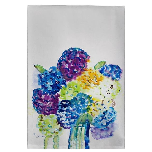 Betsy Drake GT022 Hortensia Serviette d'Invité - 20 x 20 Po.