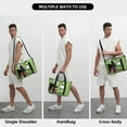 thumbnail image 7 of Invader Zim Duffle Bag Overnighter Weekender Travel Bag Tote Carry On Bag School Practice Handbag Crossbody Fitness Bag For Women Men Boys Girls, 7 of 7