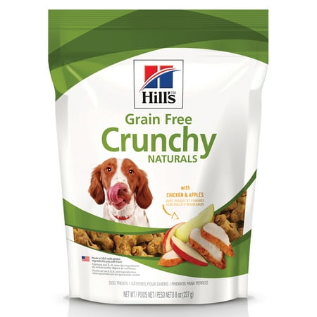 Hill's Natural Grain Free treats for dogs with Chicken & Apples - Crunchy Dog Treat (Previously known as Hill's Science Diet Dog