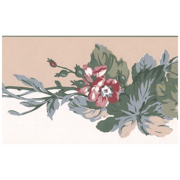 Concord Wallcoverings Textured Wallpaper Damask Featuring Floral Medallion, Silver Satin, 21 In x 33 Ft (56 sq. ft), CS35629