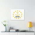 thumbnail image 6 of Rhode Island State Flag Canvas Vibrant Wall Art Unframed Home Decor, 6 of 13