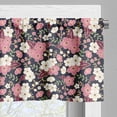 thumbnail image 3 of Ambesonne Japanese Window Valance, Night Garden Sakura, 54" X 18", Multicolor, 3 of 5