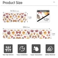 thumbnail image 3 of Yayeee Faucet Mat for Kitchen Sink 14.7" Diatomite Long Splash Guard Pad, Gray Autumn Leaves, 3 of 7