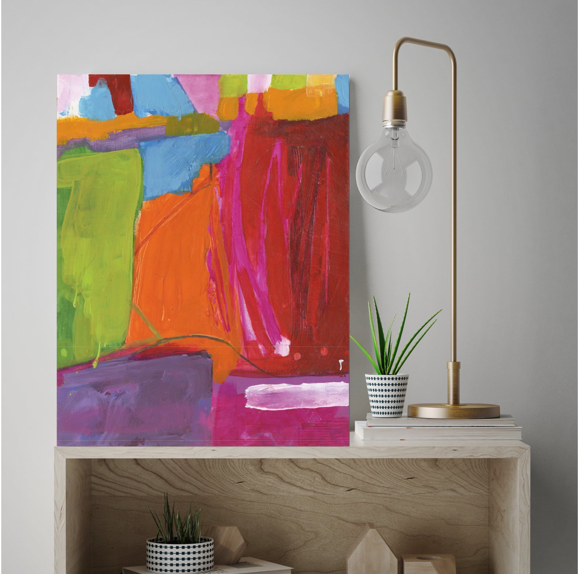 Technicolor Gallery-Wrapped Canvas Wall Art, 16x20