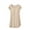 Beige, variant on Simua Women's Nightgown for Women Solid Color Round Neck Ruffled Short Sleeve Sleep Shirts with Paded Casual Mini Loungewear