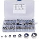thumbnail image 1 of Tuerca hexagonal, kit surtido de contratuercas de nailon, tuercas hexagonales de acero inoxidable, 304 y nailon Dimensiones: M2 M3 M4 M5 M6 M8 M10 M12 Zhivalor  YQ-2091, 1 of 7