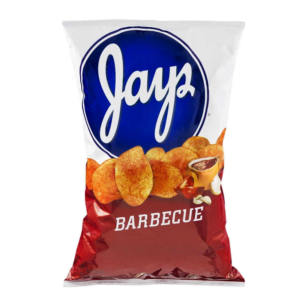 Jays Barbecue Flavored Potato Chips, 10.0 OZ by Snyder's Of Hanover, Inc.