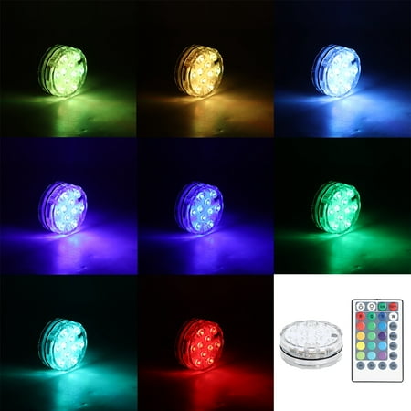 Garosa Waterproof 10led Rgb Underwater Submersible Light Swimming Garosa Waterproof 10led Rgb Underwater