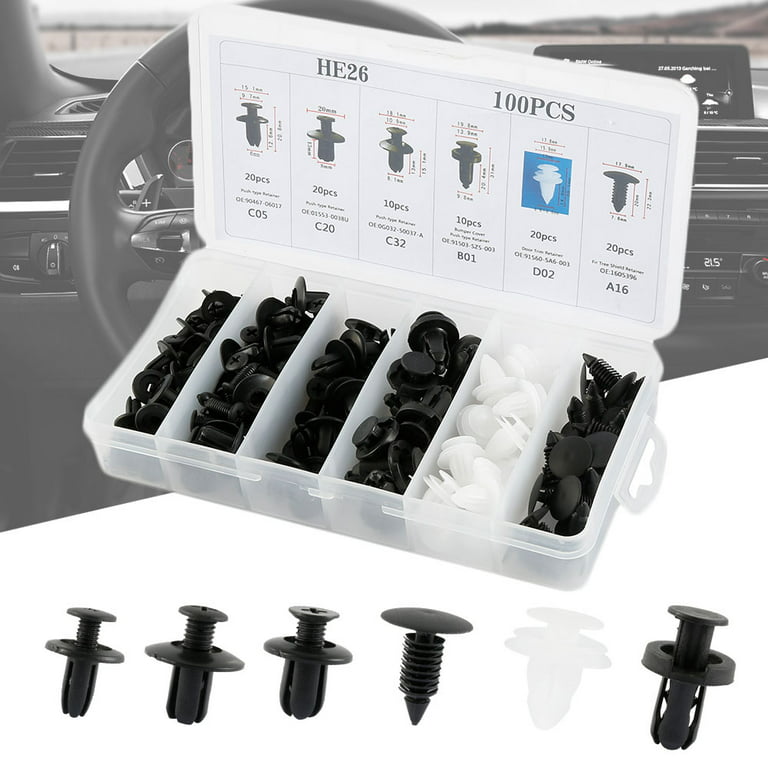 universal auto clips and fasteners/plastic screws