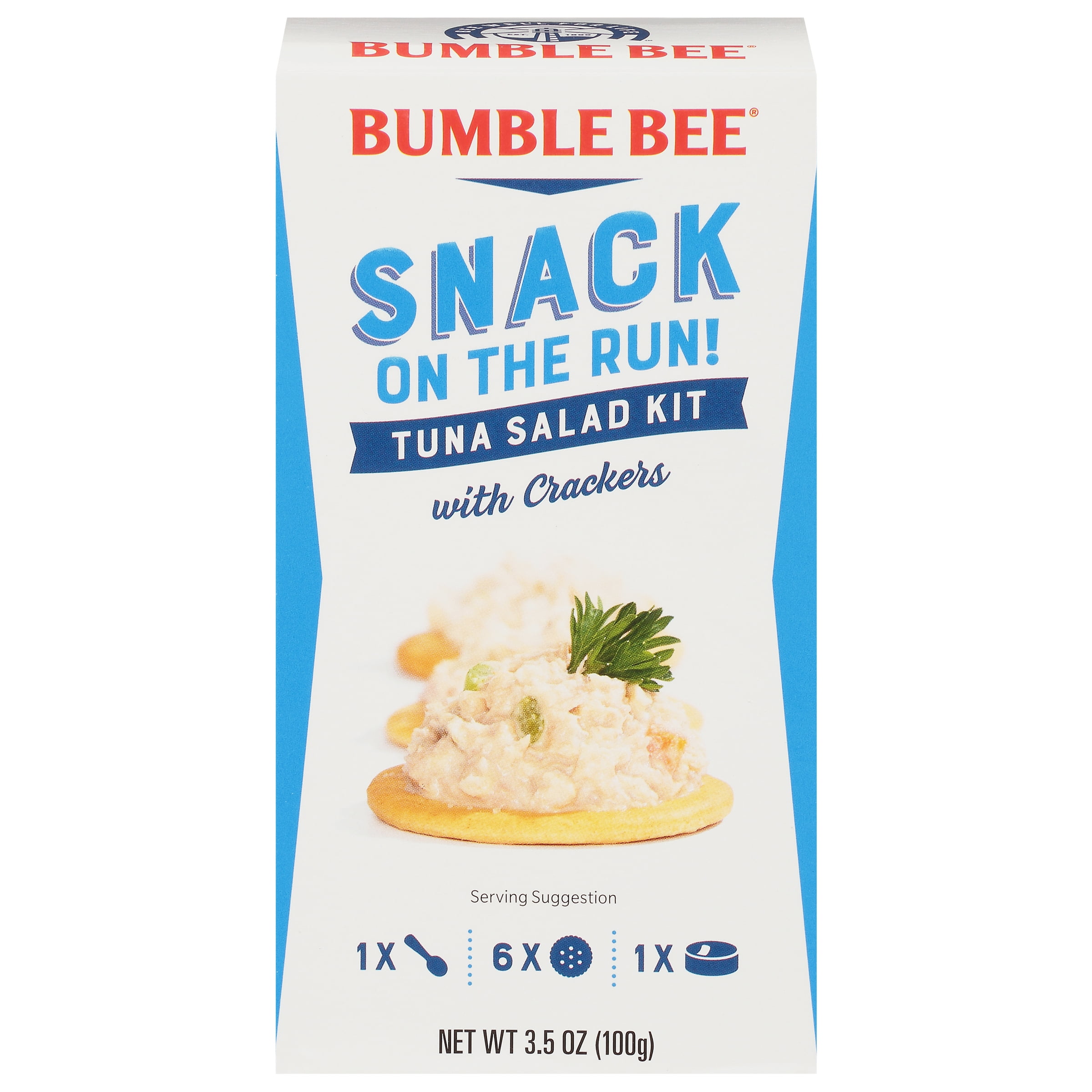 Bumble Bee Snack On The Run Tuna Salad with Crackers Kit, 3.5 oz