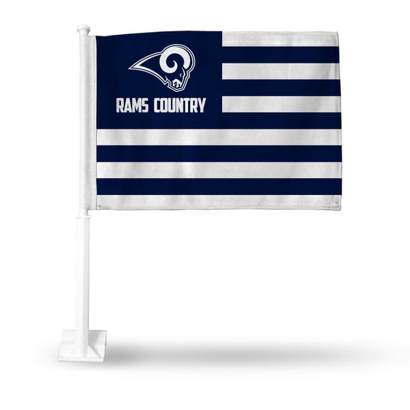 Los Angeles LA Football Rams Country 11x14 Window Mount 2-Sided Car Flag