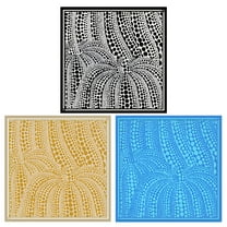 TELOLY 3Pcs Bandanas for Women,French Pastoral Style Silk Bandana,Ladies Bandana Set