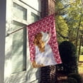 thumbnail image 2 of Carolines Treasures LH9138-FLAG-PARENT Australian Shepherd Hearts Love Valentines Day Flag  multicolor, 2 of 2