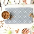 thumbnail image 4 of Bone Dry Microfiber Trellis Print Pet Mat, 4 of 4