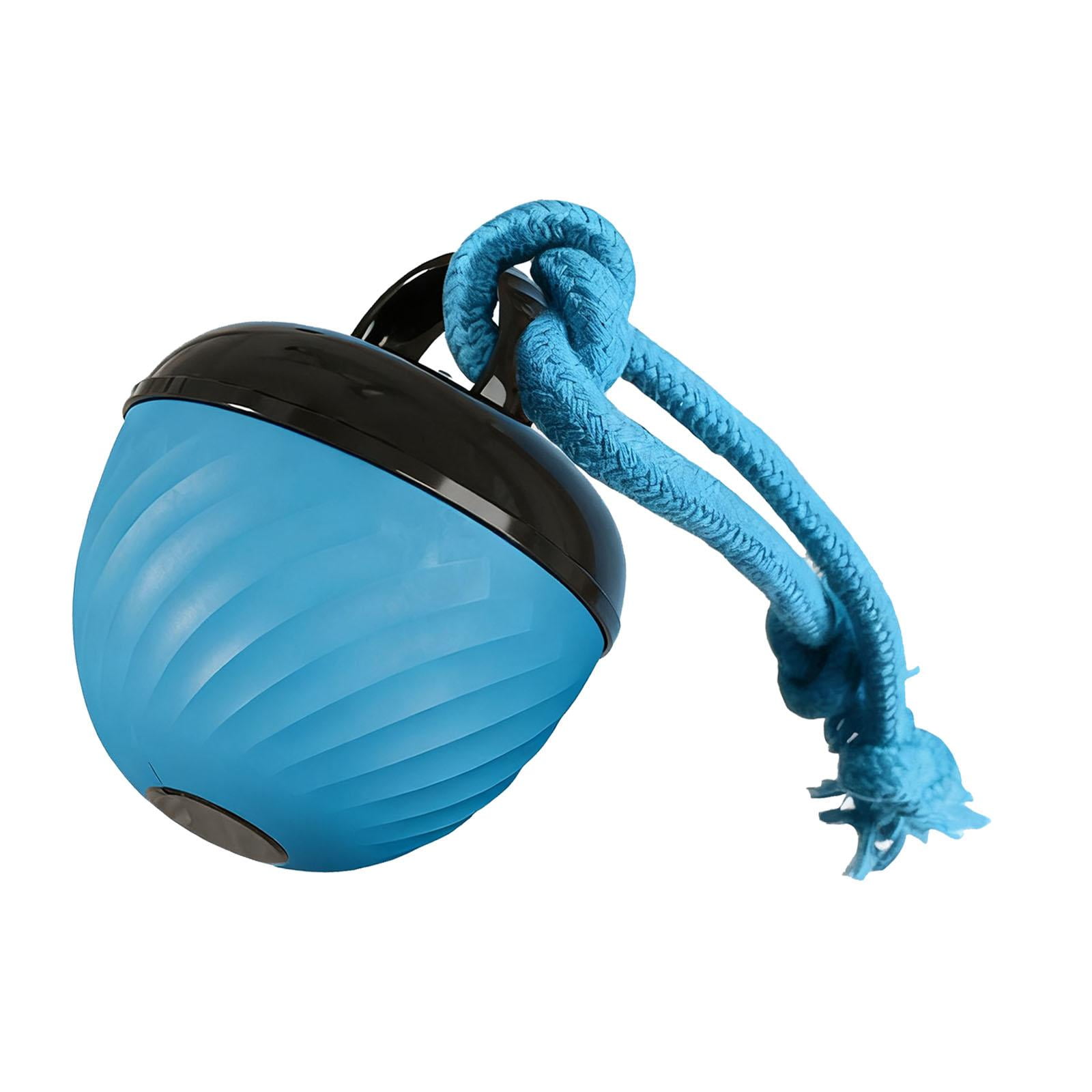 Fzaqwen Interactive Dog Toy Ball Active Rolling Automatic Smart Rolling Pet Toy Ball Blue