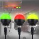 thumbnail image 4 of Luz de alarma universal YONGSHENG Lámpara indicadora a prueba de polvo 24V 3W Luz de advertencia tricolor, 4 of 5