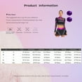 thumbnail image 5 of Moggemol Womens 3Pcs Cheer Leader Outfits School Cheerleading Uniform Set Red L, 5 of 5