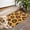 Yellow and Black-1, variant on Yellow and Brown Of Leopard Print Door Rugs,Washable Non Slip Door Mats Indoor,Decorative Door Mats,Entry Mat Indoor for Entrance,Bedroom,Kitchen,Bathroom,17"x30"