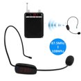 thumbnail image 4 of RadioFM Auriculares inalámbricos Micrófono Manos libres Megáfono Micrófono para altavoz Hugtrwg Para estrenar, 4 of 8