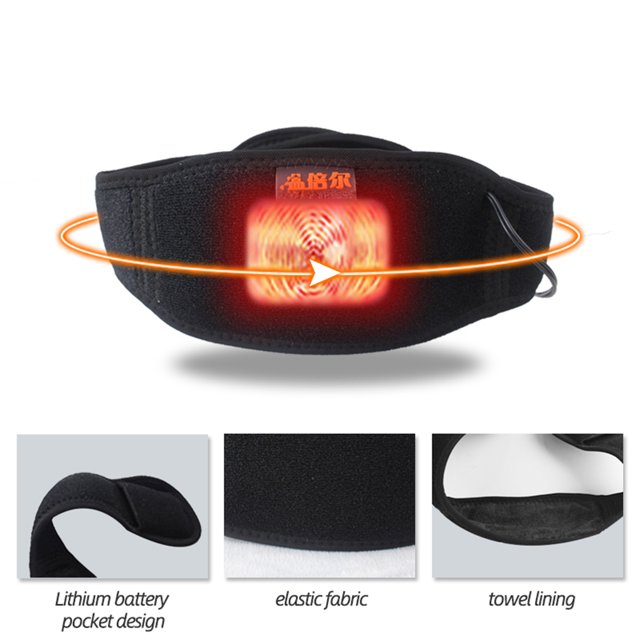 Cache-Cou Chauffant USB Cervical Lavable Protection contre la Fatigue Électrique
