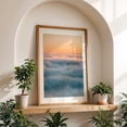 thumbnail image 4 of Above the June Gloom 05 - Los Angeles California Photography Sunset Nature Minimalist Pastel Scenic Oak Framed Wall Art Print 5 x 7 inches, 4 of 59
