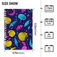 thumbnail image 4 of joogoo Spiral Journal Notebook Seashell Fantasy Pattern College Ruled Notebooks 8.3" x 5.7" 1 PC, 4 of 8