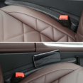 thumbnail image 4 of 1 par de relleno para huecos de asientos de coche. Rellena el espacio entre el asiento y la consola. Ajuste universal. Negro, 4 of 9