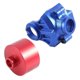 thumbnail image 5 of Metal Front and Rear Differential Case and Protector for ARRMA 1/8 MOJAVE 4S RTR RC Car Upgrade Parts,Red+Blue, 5 of 5