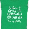 thumbnail image 4 of Inktastic Future Lawyer Like Daddy Boys or Girls Baby Bodysuit, 4 of 5