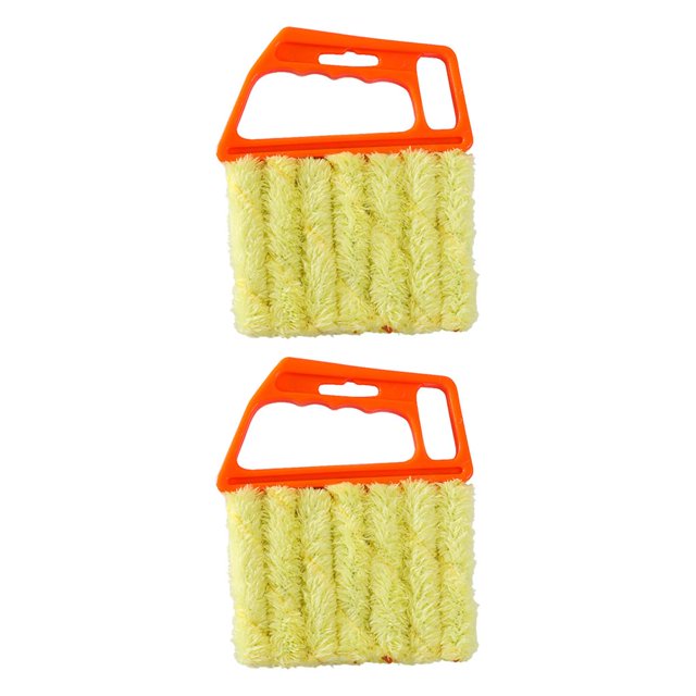 Cateissary Cepillo de limpieza de persianas de ventana Ventilador de techo Rejilla de ventilación de coche Plumero Barredora Type5 NO5