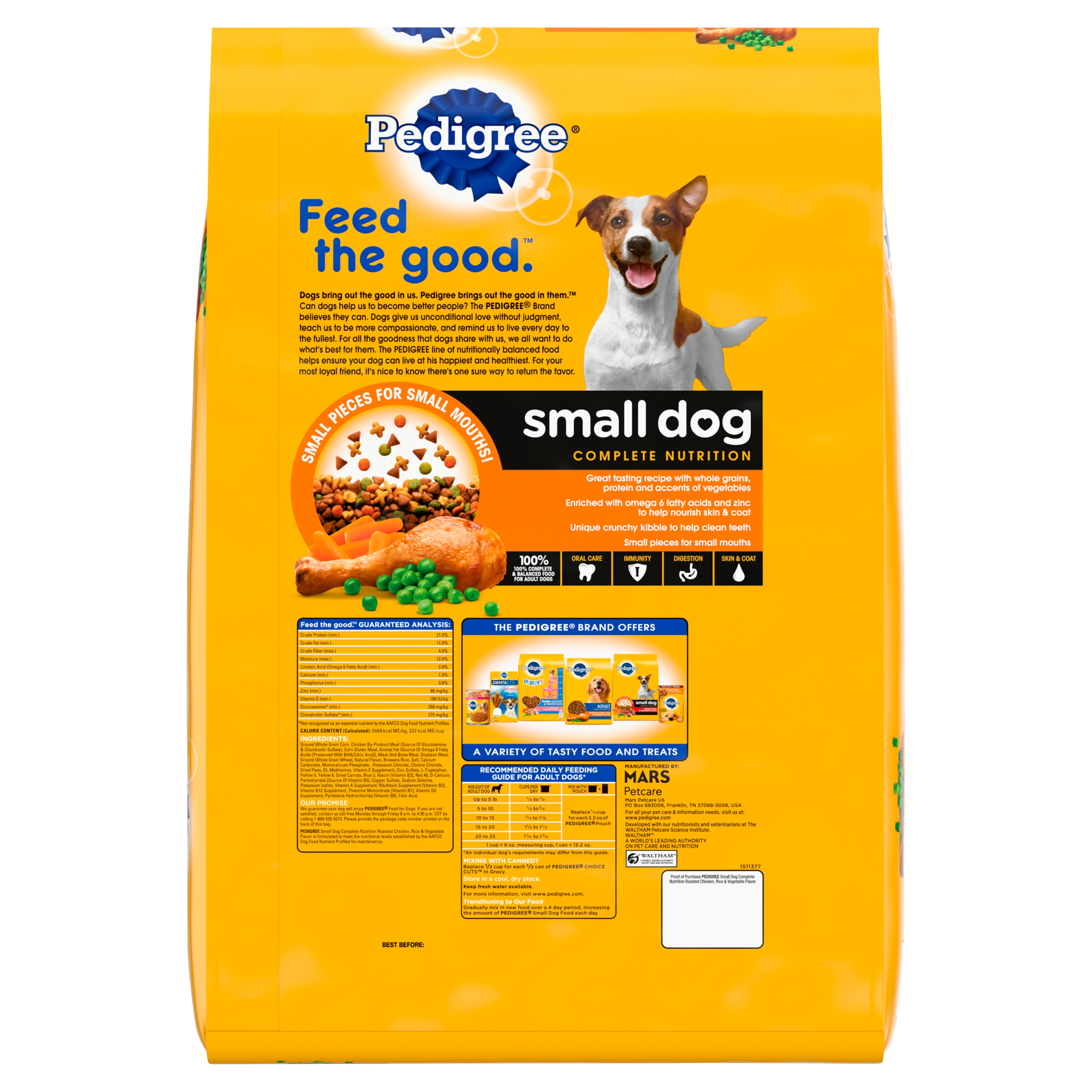 pedigree small dog