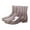 Gray, variant on Waterproof Mid Rain Boot Short Rain Boots For Women Rubber Boots Rain Shoes Slip On Garden Boots Short Rain Boots Black